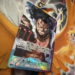 One Piece Card Game OP11 040 Leader Monkey D.Luffy Alt Art Japanese - Image 4