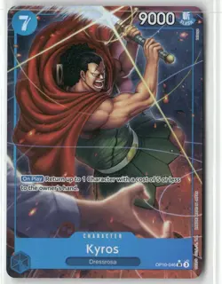 ONE PIECE ROYAL BLOOD KYROS ALTERNATE ART OP10-046 ENGLISH - Image 1