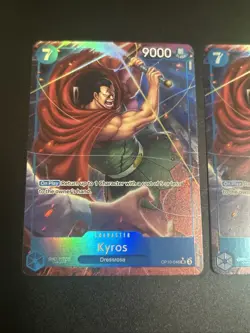 2x Kyros OP10-046 - One Piece Royal Blood Alt Art Both NM - Image 2