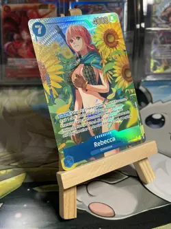 Rebecca OP10-058 | Alt Art SR | Royal Blood | One Piece K1 - Image 3