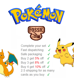 🔥 POKEMON TCG FOSSIL SET 1999 CHOOSE YOUR CARD ENGLISH NM MINT LP MP HP - Image 1
