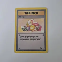 Mr. Fuji 58/62 Wizards of The Coast 1999 Fossil Set Pokemon Card TCG - Image 1