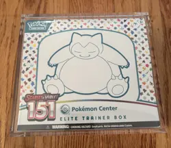 2023 Pokemon TCG 151 ETB Pokemon Center Elite Trainer Box Sealed Scarlet Violet - Image 1