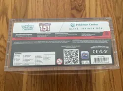 2023 Pokemon TCG 151 ETB Pokemon Center Elite Trainer Box Sealed Scarlet Violet - Image 3