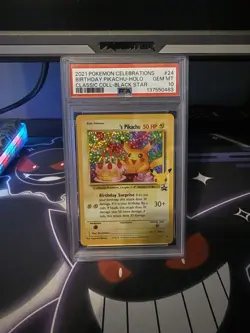 PSA 10 Sequential Set Pokemon Celebrations Pikachu Venusaur Charizard Blastoise - Image 2