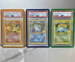 Pokemon Celebrations Big 3 Set Graded PSA 10 Charizard Blastoise Venusaur - Image 3