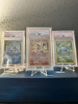 Pokemon Charizard Blastoise Venusaur Celebrations Collection Base Set PSA 10 - Image 1