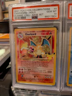 Pokemon 2021 25th Aniv. Celebrations Charizard Blastoise Venusaur PSA 10 Big 3 - Image 2