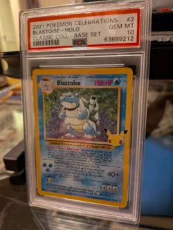 Pokemon 2021 25th Aniv. Celebrations Charizard Blastoise Venusaur PSA 10 Big 3 - Image 3