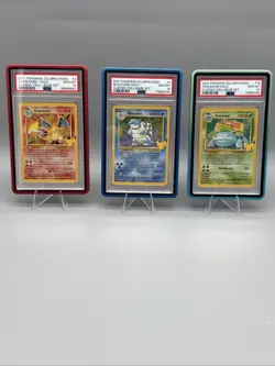 Pokemon Charizard Blastoise Venusaur Celebrations Collection Base Set PSA 10 - Image 1