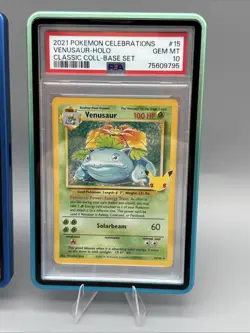 Pokemon Charizard Blastoise Venusaur Celebrations Collection Base Set PSA 10 - Image 4