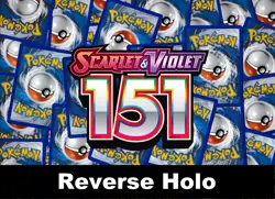 Pokemon TCG Scarlet & Violet 151 Reverse Holo Singles M/NM *choose your cards* - Image 1