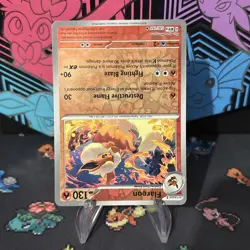 Flareon 136/165 | Scarlet & Violet 151 | Reverse Holo | Pokemon TCG Card - Image 4