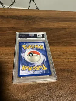 1999 Pokemon Game Base Set Unlimited #7 Hitmonchan Holo PSA 8 NM-MT - Image 2
