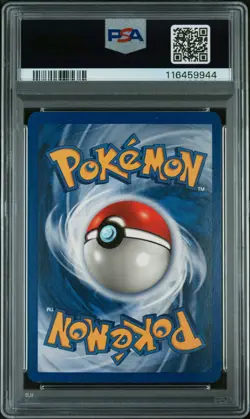 1999 POKEMON BASE SET UNLIMITED #7 HITMONCHAN-HOLO PSA 8 - Image 2