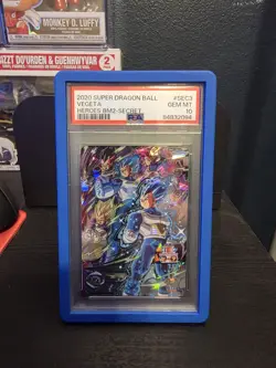PSA 10 Vegeta BM2-SEC3 Secret Super Dragon Ball Heroes Japanese Card - Image 1