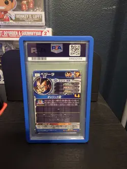 PSA 10 Vegeta BM2-SEC3 Secret Super Dragon Ball Heroes Japanese Card - Image 2