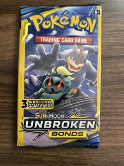 Unbroken Bonds 3 Card Pack Art Set (4 Packs) - Pokemon TCG - Image 3