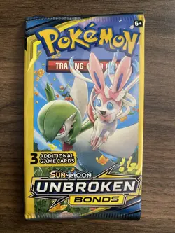 Unbroken Bonds 3 Card Pack Art Set (4 Packs) - Pokemon TCG - Image 4