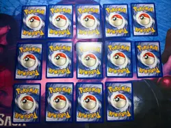 Pokemon 1st Edition Fossil Lot Of 14 Cards Common And Uncommon - Image 2