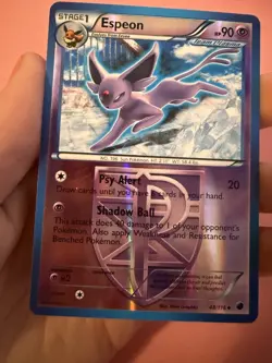 Espeon (Team Plasma) 48/116 Plasma Freeze Reverse Holo Pokemon Card - Image 1