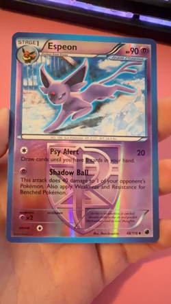 Espeon (Team Plasma) 48/116 Plasma Freeze Reverse Holo Pokemon Card - Image 2