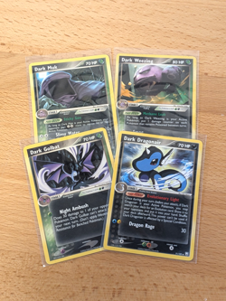 2004 EX Team Rocket Returns TRR vtg Nonholo Lot -4 Cards- Dragonair Weezing LP - Image 2
