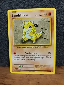 Sandshrew 54/108 XY Evolutions Pokemon Trading Card Game Collector - Image 1