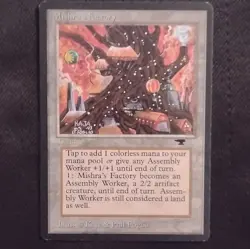 Magic: The Gathering Mishra's Factory Land Kaja & Phil Foglio English (Fall) - Image 1