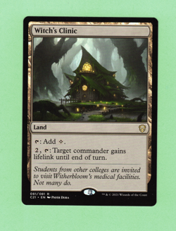 MTG - WITCH'S CLINIC 081/081 R C21 2021 - Image 1