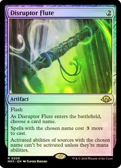 Disruptor Flute FOIL - 0209 - Rare - Modern Horizons 3 MH3 MTG - Image 1