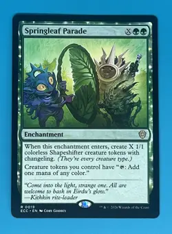 Springleaf Parade Commander: Lorwyn Eclipsed Regular - Image 1