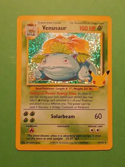 Pokemon Sword & Shield Celebrations Venusaur 15/102 Classic Collection Holo - Image 1