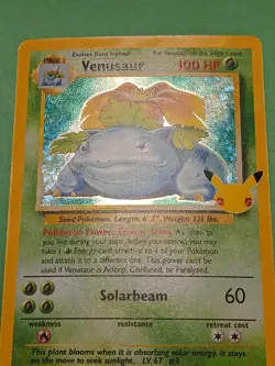 Pokemon Sword & Shield Celebrations Venusaur 15/102 Classic Collection Holo - Image 2