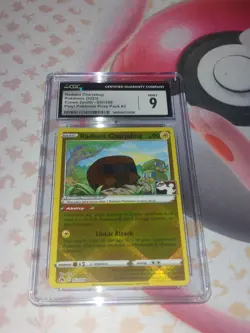 Pokemon TCG Radiant Charjabug Prize Pack Series 3 051/159 Holo CGC MINT 9 - Image 1