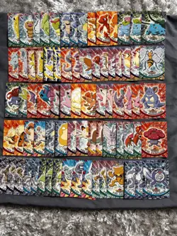 Huge Topps Pokemon Lot! Series 1 Set, Die Cuts Stickers, Puzzles, WOTC, Foils - Image 5
