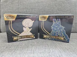 LOT OF 2 Pokemon TCG Mega Evolution Gardevoir & Lucario Elite Trainer Box ETB - Image 1