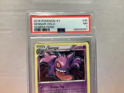 2016 Gengar 35/83 XY Generations Holo PSA 7 Pokemon TCG - Image 2