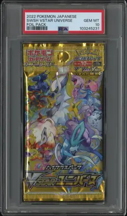 PSA 10 SWSH Vstar Universe Japanese Pokemon Booster Pack - Image 1