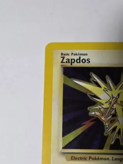 Pokemon TCG Zapdos Holo Base Set Rare Vintage LP 1999 WOTC - Image 4