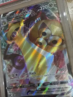 Pokemon TCG 2020 SWSH Vivid Voltage FA/Aegislash Vmax Full Art #127 PSA 10 GM MT - Image 3