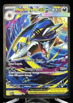 Pokemon - Mega Sharpedo ex - #127/094 - Phantasmal Flames - Image 1