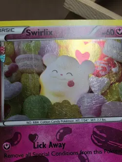 HP Swirlix RC19/RC32 Generations: Radiant Collection Pokemon TCG - Image 5