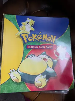 1999 Pokemon Original Trading Card Album Folder WOTC Binder, 90s TCG Cards - Image 1