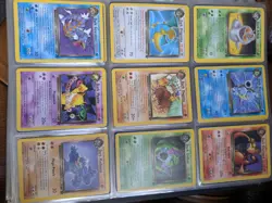 1999 Pokemon Original Trading Card Album Folder WOTC Binder, 90s TCG Cards - Image 4