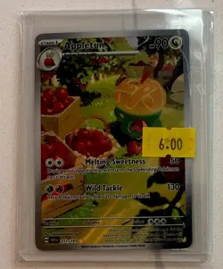 Pokemon TCG - Appletun - Illustration Rare SV08: Surging Sparks 211/191 NM - Image 1