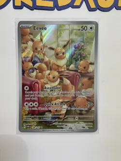 Eevee 188/167 Sv06: Twilight Masquerade - Illustration Rare Holo - Pokemon TCG - Image 2