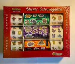 1999 Pokemon Sticker Extravaganza Set SEALED - Image 1