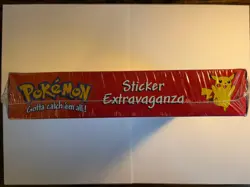 1999 Pokemon Sticker Extravaganza Set SEALED - Image 3