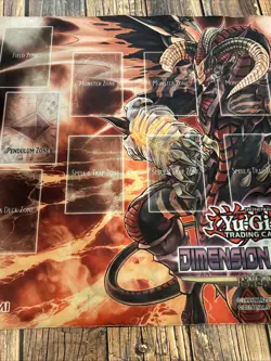 Yu Gi Oh Official Red Demons Dragon Scar Light Play Mat - Image 5